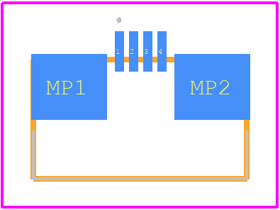 SFV4R-2STE9HLF - Amphenol PCB footprint - Other - Other - SFV4R-2STE9HLF