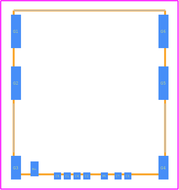 503960-0696 - Molex PCB footprint - Other - Other - 503960-0696