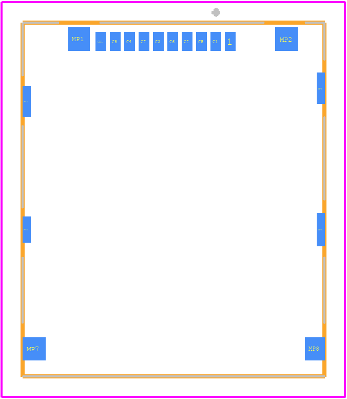 SCGD1B0209 - ALPS Electric PCB footprint - Other - Other - SCGD1B0209-3