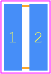 PRL1632-R015-F-T1 - Susumu PCB footprint - Capacitor Chip Non-polarised - Capacitor Chip Non-polarised - PRL1632