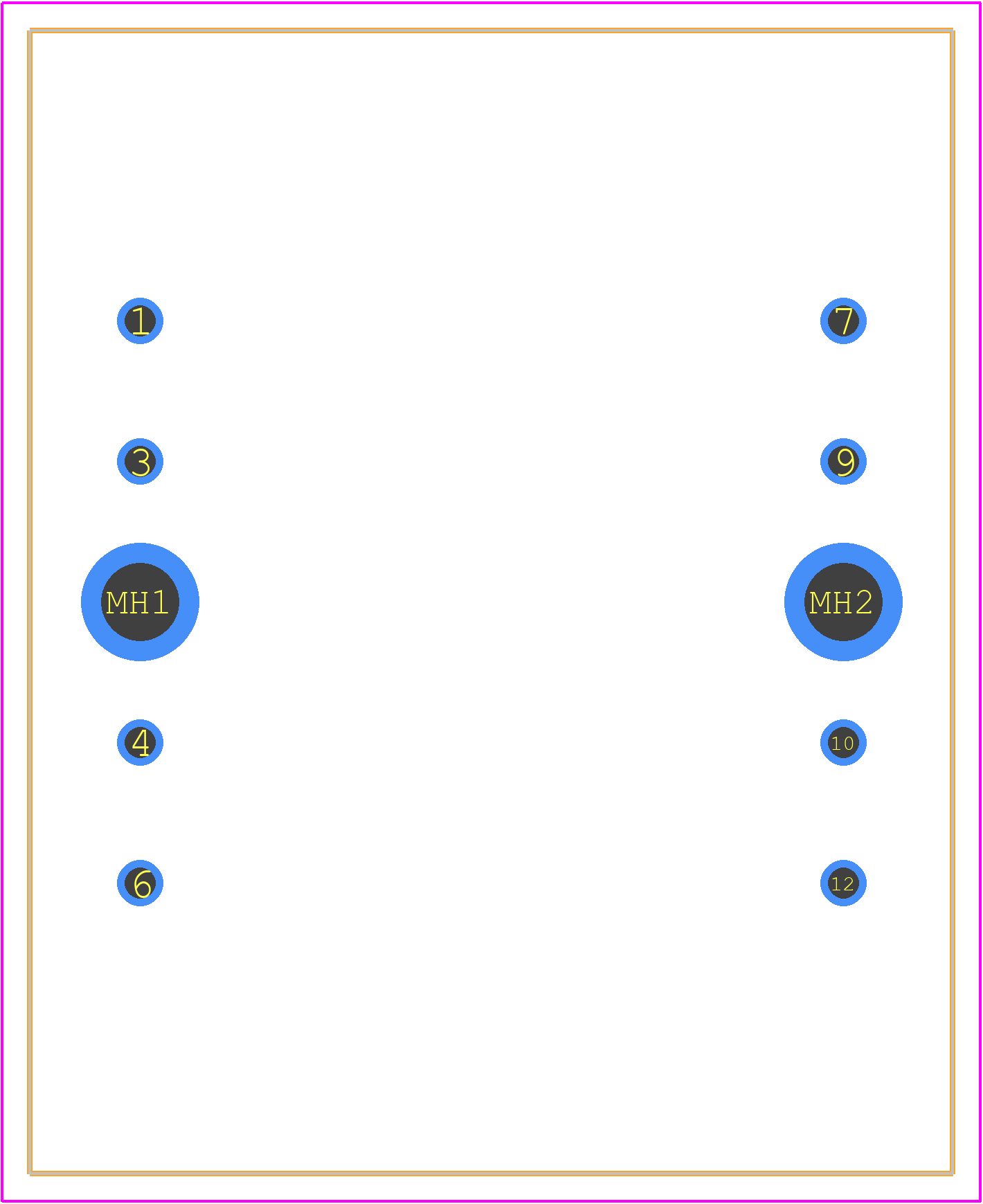 VPP16-310 - Triad Magnetics PCB footprint - Other - Other - VPP16-310-1