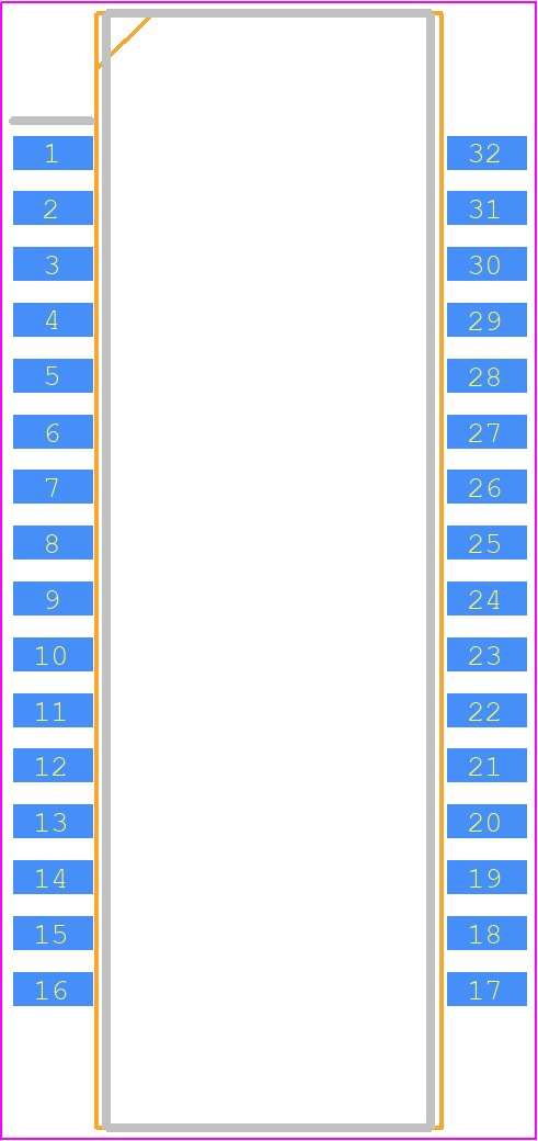 TX1344NL - Yageo Group PCB footprint - Small Outline Packages - Small Outline Packages - TX1344NL