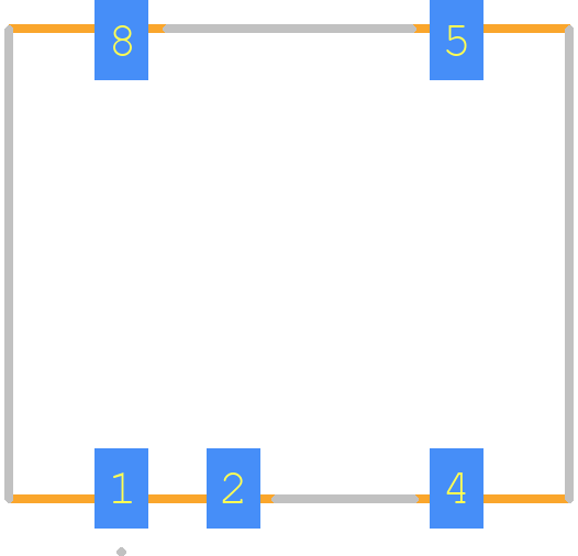 R1SE-1505/H2-R - RECOM Power PCB footprint - Other - Other - R1SE/H2