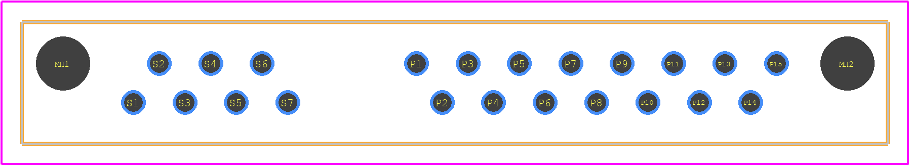 0877011001 - Molex PCB footprint - Other - Other - 0877011001-3