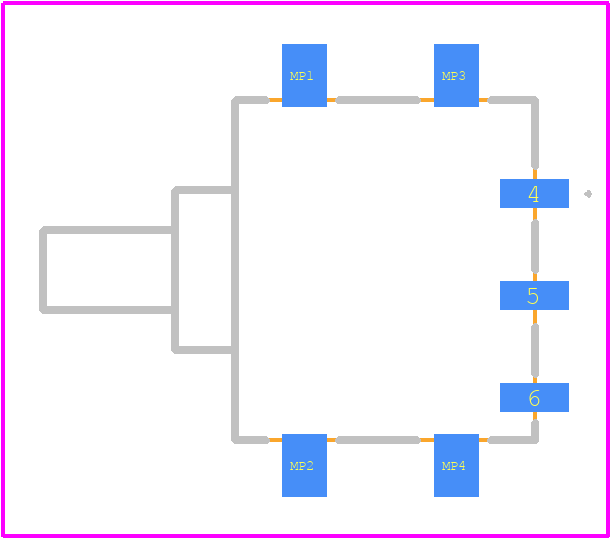 G3B15AH-R-YA - NKK Switches PCB footprint - Other - Other - G3B15AH-R-YA-4