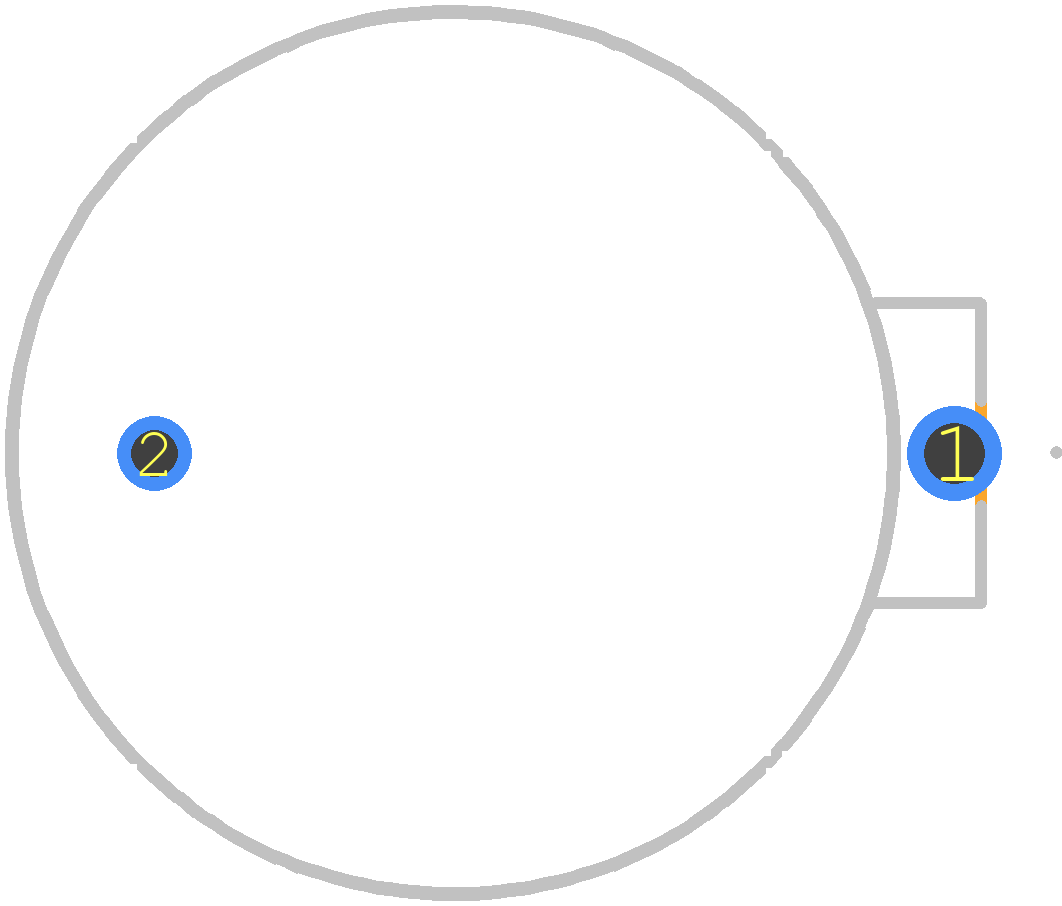 BS-7-BLUE - Memory Protection Devices PCB footprint - Other - Other - BS-7-BLUE