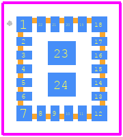 SKY66403-11 - Skyworks PCB footprint - Other - Other - SKY66403-11-2