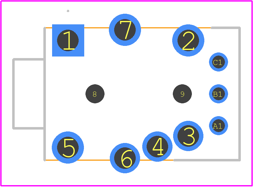 ASJ-199-GT-OF-HT - Adam Tech PCB footprint - Other - Other - ASJ-199-GT-OF-HT-2