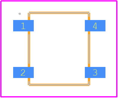 TCK-162 - Traco Power PCB footprint - Other - Other - Horizontal, 4 Gull Wing