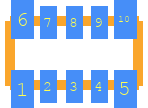 CAY17-331JALF - Bourns PCB footprint - Other - Other - CAY17
