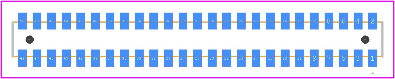 CLP-125-02-F-D-A-P - SAMTEC PCB footprint - Other - Other - CLP-125-02-F-D-A-P-1