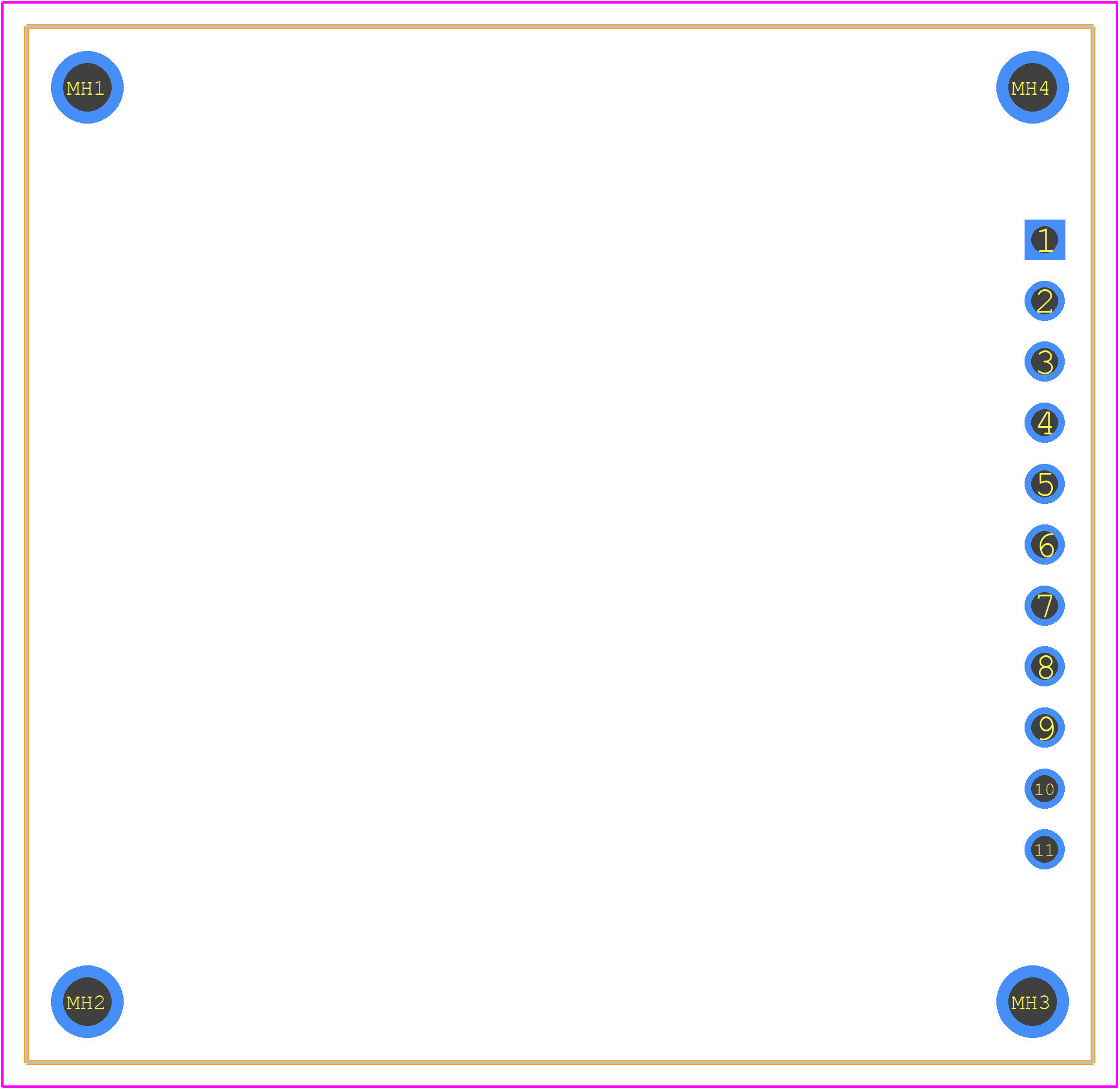 2088 - Adafruit PCB footprint - Other - Other - 2088-2