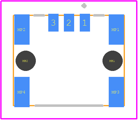 474109 - TE Connectivity PCB footprint - Other - Other - 474109-2