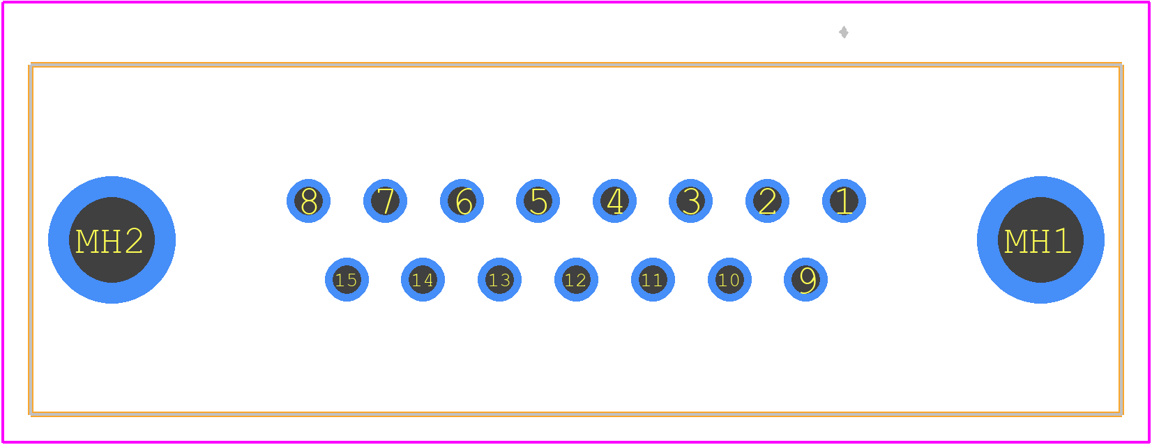 5747299-2 - TE Connectivity PCB footprint - Other - Other - 5747299-2-1