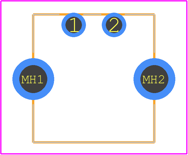 1607040000 - Weidmüller PCB footprint - Other - Other - 1607040000-3