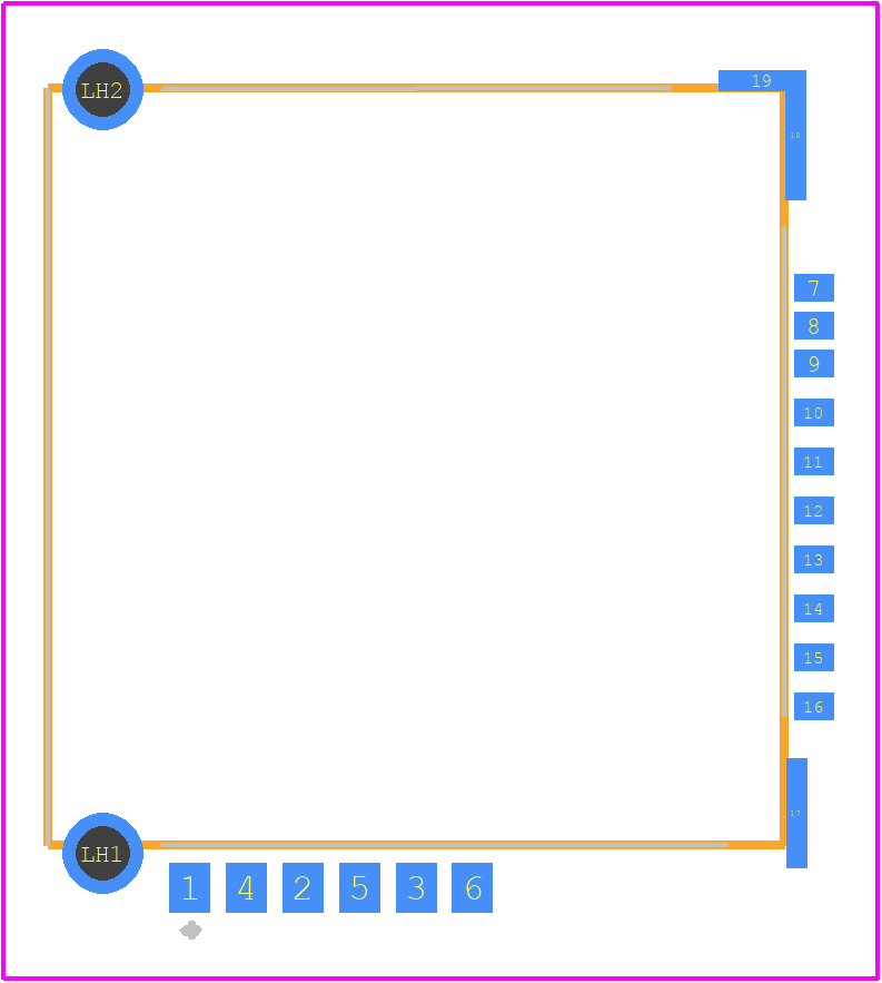 009162006501150 - Kyocera AVX PCB footprint - Other - Other - 009162006501150