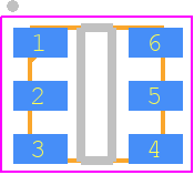 B39871B3717U410 - RF360 PCB footprint - Small Outline No-lead - Small Outline No-lead - smt