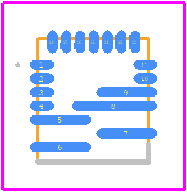 MAX16550GPN+ - Analog Devices PCB footprint - Other - Other - MAX16550GPN+