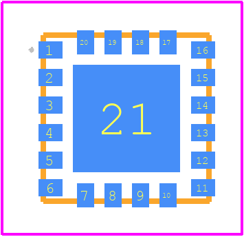 SKY65352-11 - Skyworks PCB footprint - Other - Other - SKY65352-11-2