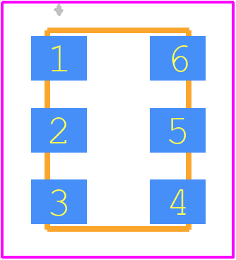 514CBB000112AAG - Silicon Labs PCB footprint - Other - Other - 514CBB000112AAG-1