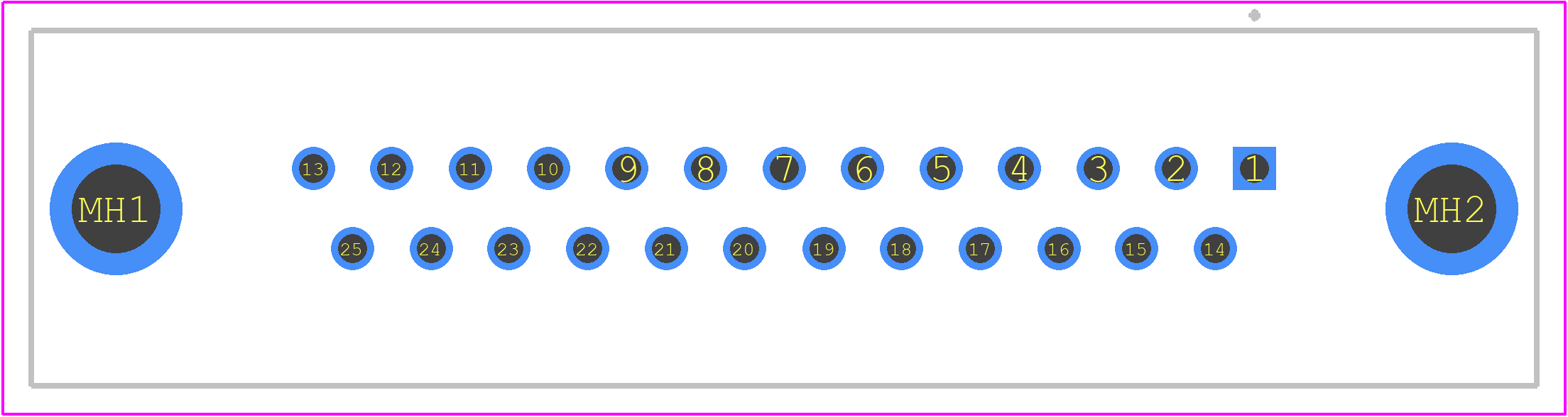 09643127240 - HARTING PCB footprint - Other - Other - 09643127240-2