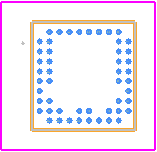 A111-001-T&R - Acconeer AB PCB footprint - Other - Other - 50-FCCSP (5.5x5.2) 
