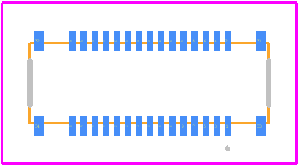 DF40B-30DS-0.4V(51) - Hirose PCB footprint - Other - Other - DF40B-30DS-0.4V(51)-3