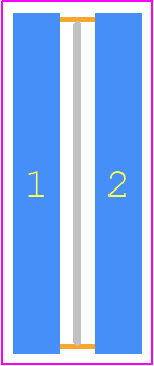 RL7520WS-R10-F - Susumu PCB footprint - Resistor Chip - Resistor Chip - 3008