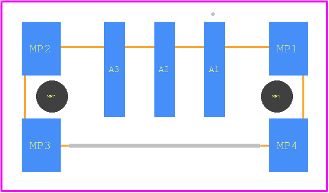 284657 - TE Connectivity PCB footprint - Other - Other - 284657-2