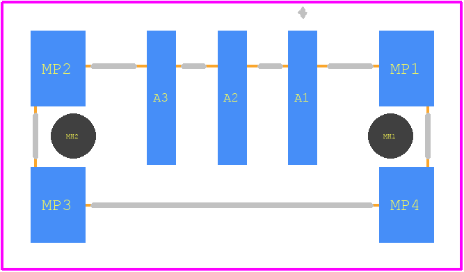 284656 - TE Connectivity PCB footprint - Other - Other - 284656-1