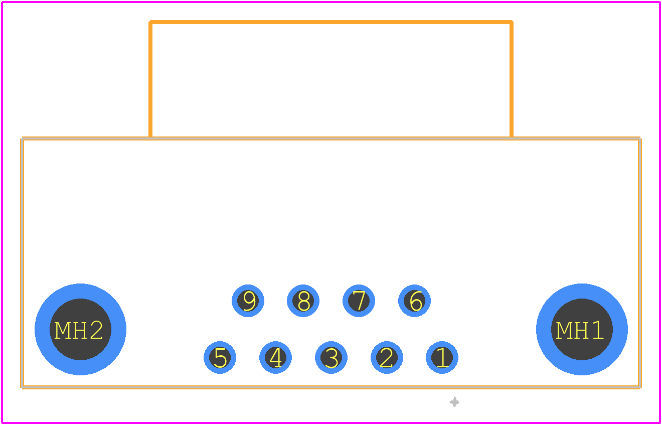 KF22X-E9P-NJ - Kycon PCB footprint - Other - Other - KF22X-E9P-NJ-2