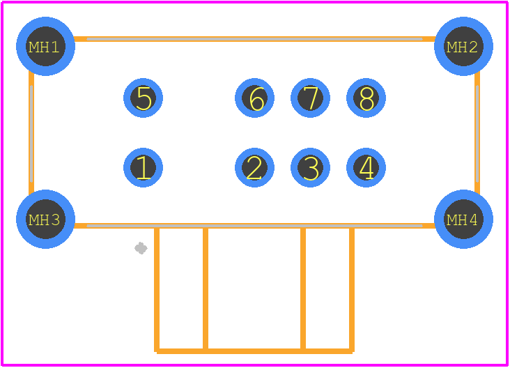 1825290-3 - TE Connectivity PCB footprint - Other - Other - 1825290-3-2