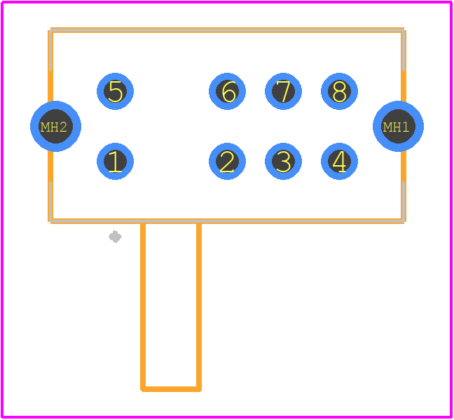 EG2310 - E-Switch PCB footprint - Other - Other - EG2310-2