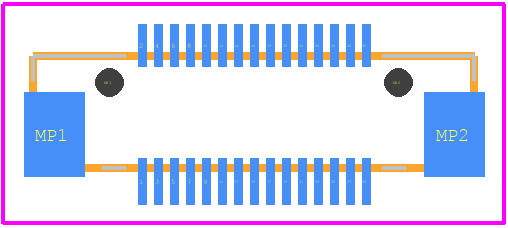503376-3010 - Molex PCB footprint - Other - Other - 503376-3010-1