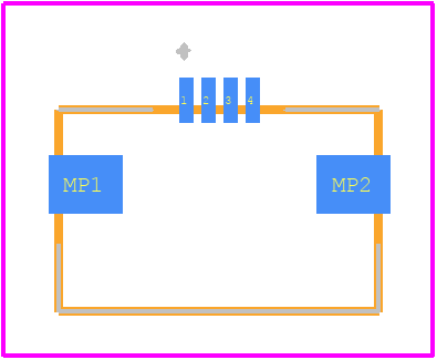 54550-0471 - Molex PCB footprint - Other - Other - 54550-0471-2