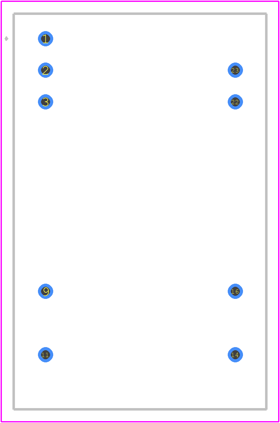 THD 12-4810 - Traco Power PCB footprint - Other - Other - THD 12-2409
