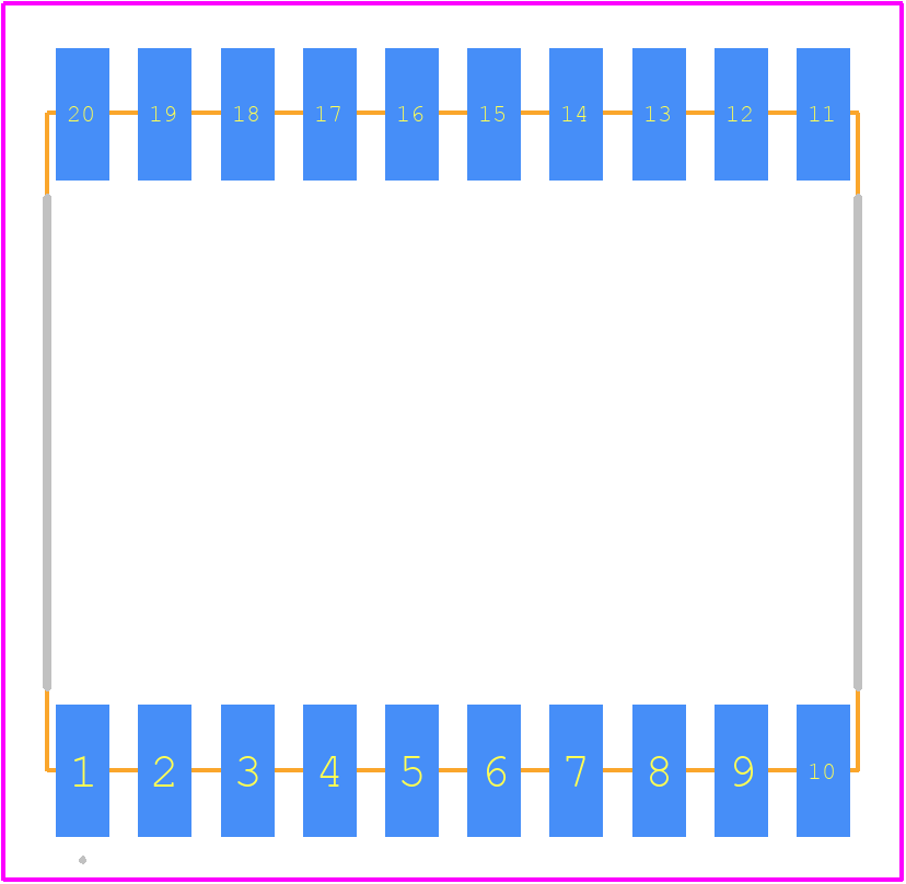 ACDA04-41SURKWA-F01 - Kingbright PCB footprint - Other - Other - 20-SMD