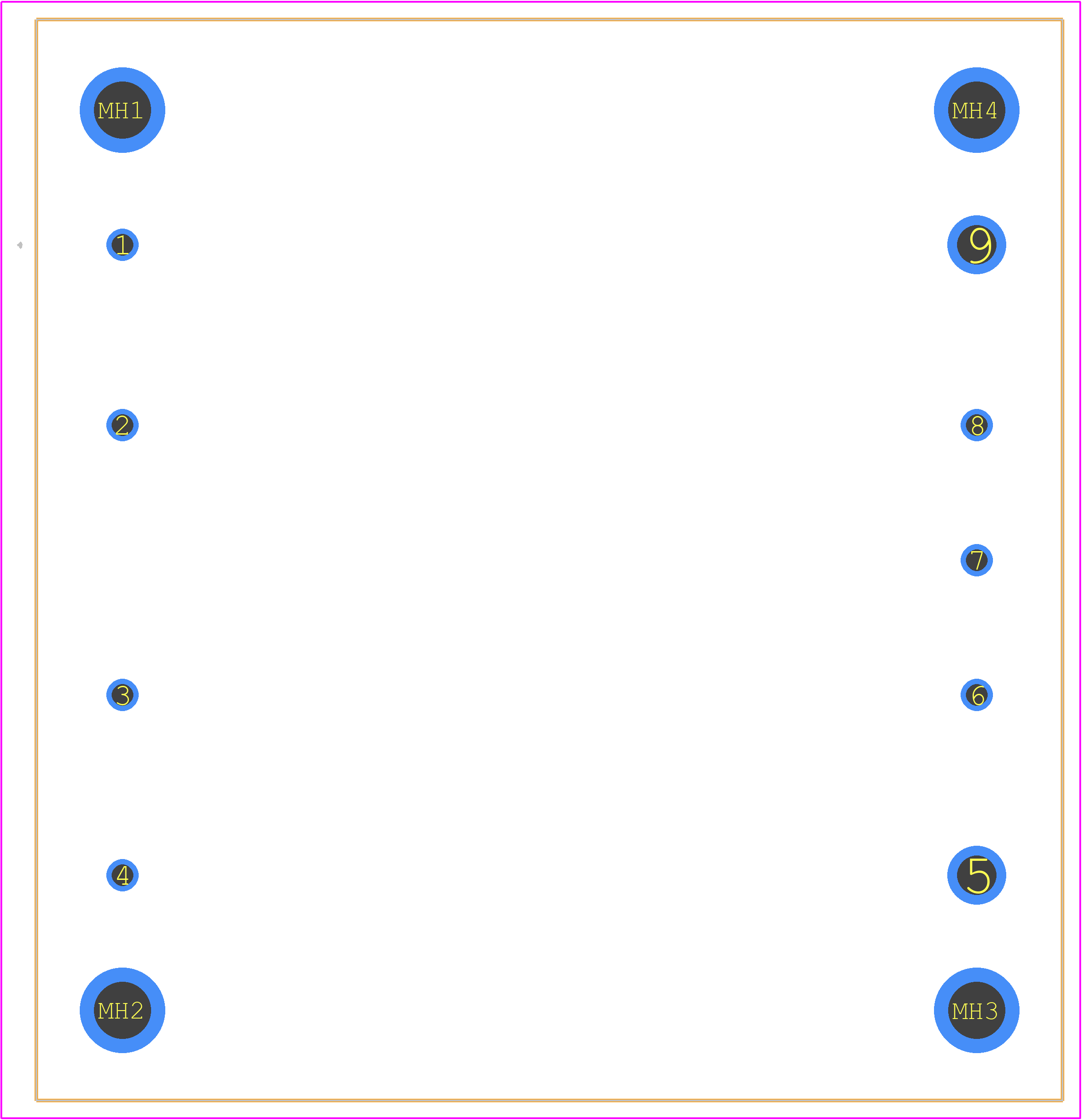 VHB100W-Q48-S24 - CUI Inc. PCB footprint - Other - Other - VHB100W-Q48-S24-2