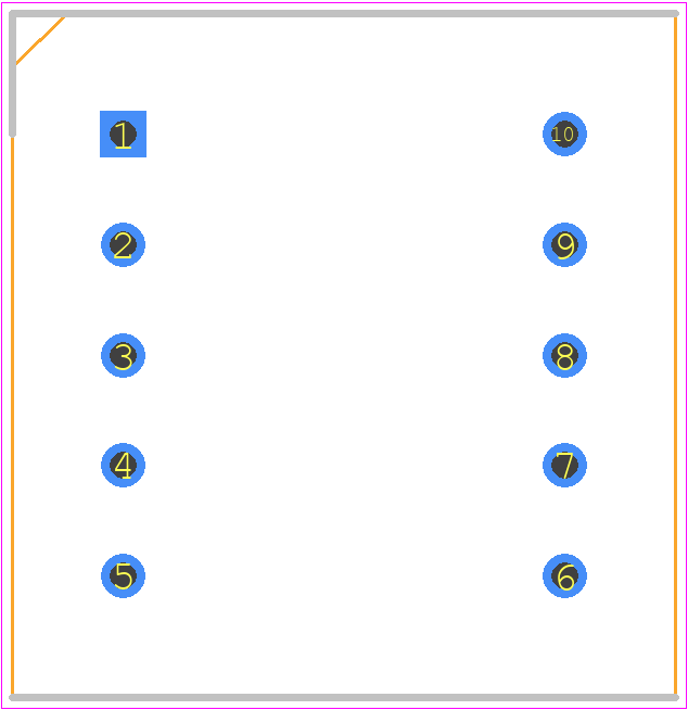 LDD-E302NI - Lumex PCB footprint - Dual-In-Line Sockets - Dual-In-Line Sockets - DIP-10_2024