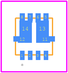 SI7923DN-T1-GE3 - Vishay PCB footprint - Other - Other - PowerPAK 1212-8_2022-1