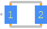 NLFV25T-4R7M-PF - TDK PCB footprint - Other - Other - NLFV25-PF