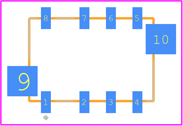 G6K-2F-RF-DC24 - OMRON Electronics PCB footprint - Other - Other - G6K-2F-RF-DC5-1