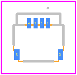FH34SRJ-4S-0.5SH(50) - Hirose PCB footprint - Other - Other - FH34SRJ-4S-0.5SH(50)-4