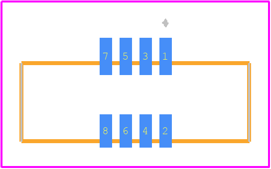 1734248-4 - TE Connectivity PCB footprint - Other - Other - 1734248-4-1