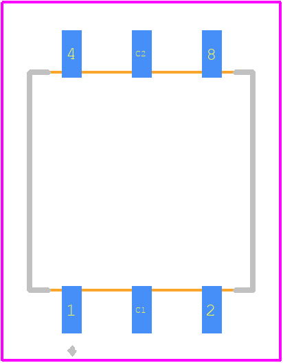 ND3FC16P - NKK Switches PCB footprint - Other - Other - ND3FC16P-2