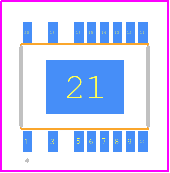 LT8311IFE#PBF - Analog Devices PCB footprint - Other - Other - LT8311IFE#PBF