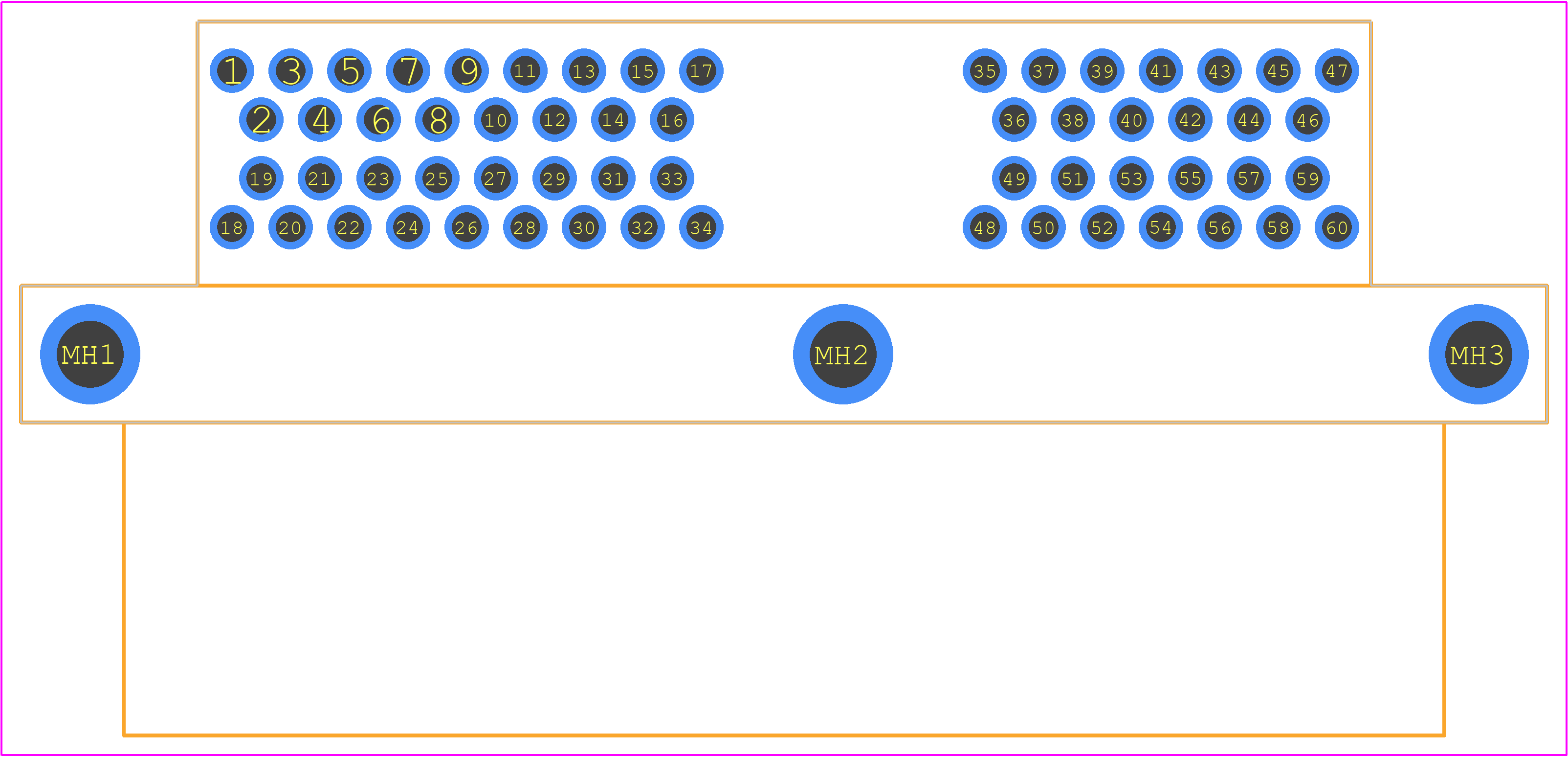 6473427-1 - TE Connectivity PCB footprint - Other - Other - 6473427-1-2