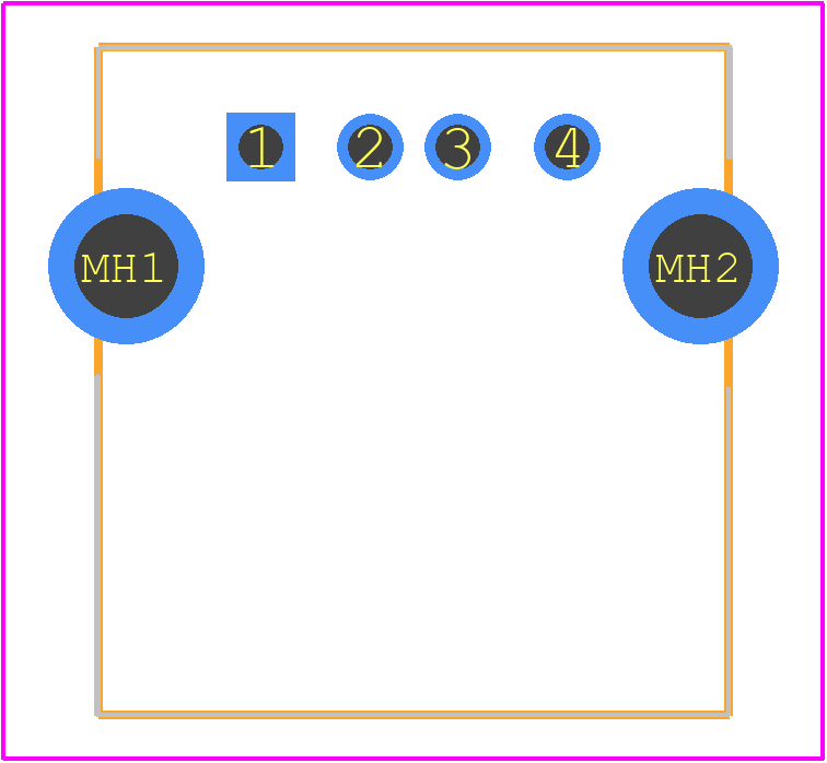 67643-2910 - Molex PCB footprint - Other - Other - 67643-2910-2