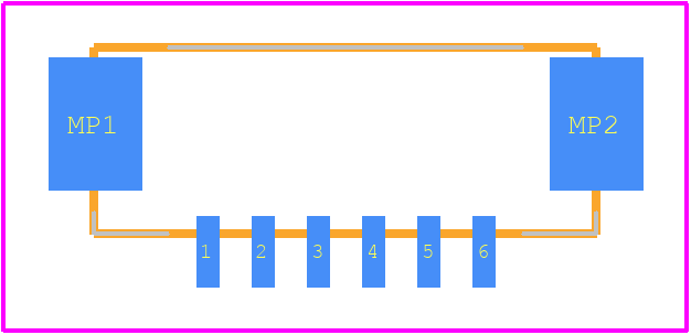 1.25T-6PWT - BOOMELE(Boom Precision Elec) PCB footprint - Other - Other - 1.25T-6PWT