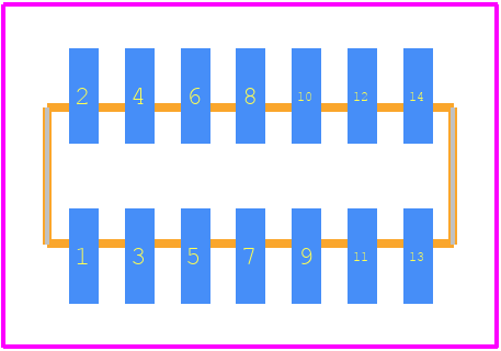 M50-3100745 - Harwin PCB footprint - Other - Other - M50-3100745-2
